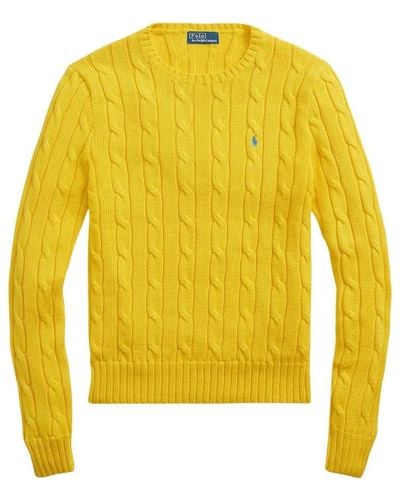 Polo Ralph Lauren Round-Neck Knitwear - Yellow