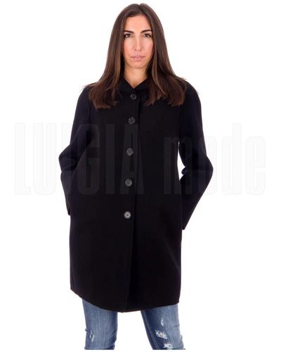Aspesi Coats > single-breasted coats - Noir