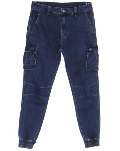 DOLLY NOIRE Pantaloni cargo - Blu