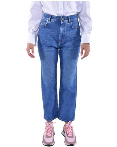 Weekend by Maxmara Cropped denim jeans - Blu