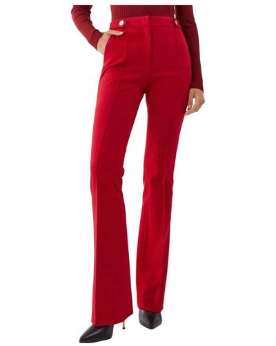 Liu Jo Trousers > wide trousers - Rouge