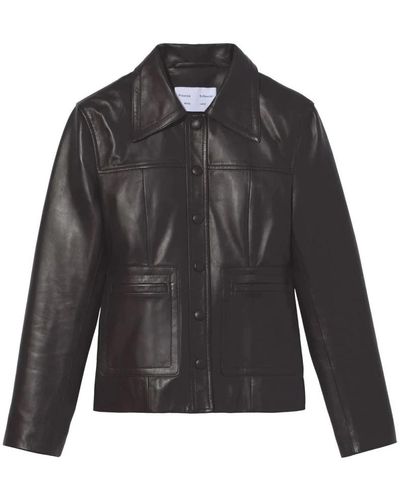 Proenza Schouler Jackets > leather jackets - Noir