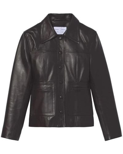 Proenza Schouler Leather jackets - Schwarz