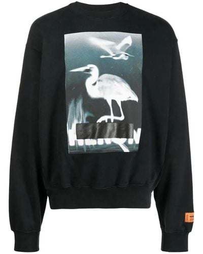 Heron Preston Sweatshirt - Schwarz