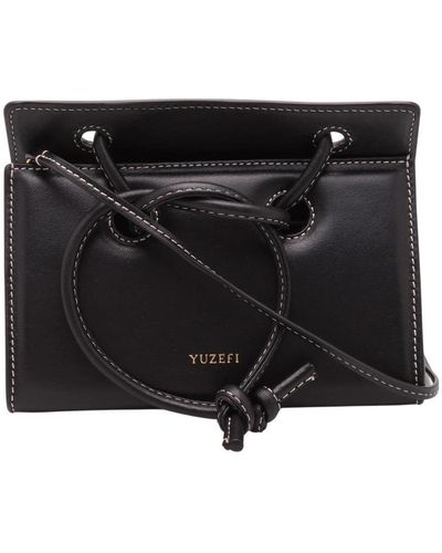 Yuzefi Shoulder Bags - Black
