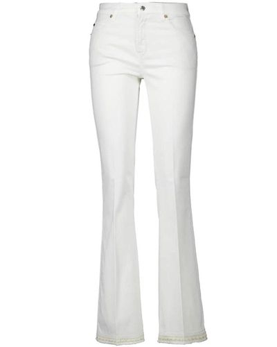 Cambio Wide Pants - White