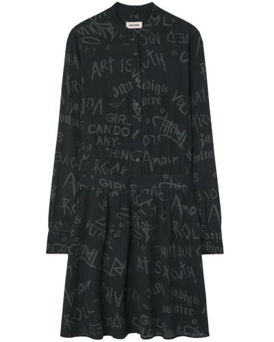 Zadig & Voltaire Short Dresses - Black