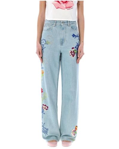 KENZO Loose-Fit Jeans - Blue