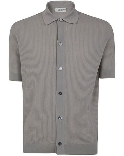 FILIPPO DE LAURENTIIS Short sleeve camicie - Grigio