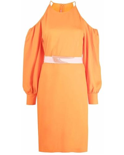 Stella McCartney Short Dresses - Orange