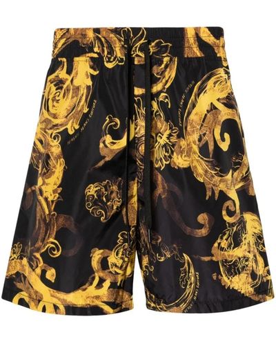 Versace Casual Shorts - Yellow
