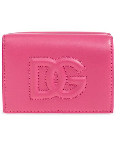 Dolce & Gabbana Geldbörse mit logo - Pink