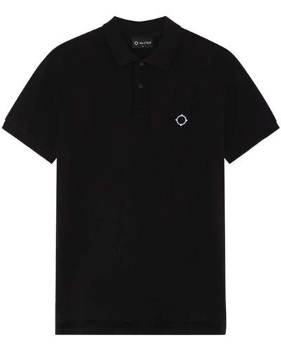 Ma Strum Polo Shirts - Black