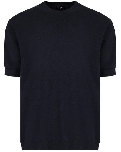 Armani Exchange T-Shirts - Black