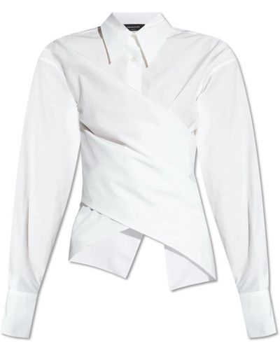 Fabiana Filippi Camisa de algodón - Blanco