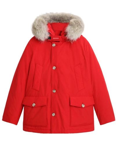 Woolrich Winter Jackets - Red