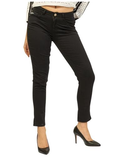 Yes-Zee Trousers > slim-fit trousers - Noir