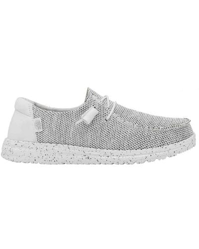 Hey Dude Laced Shoes - Grey