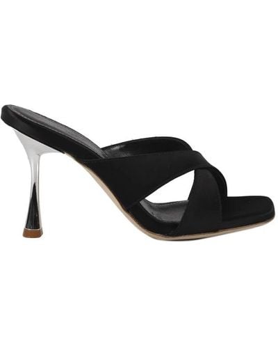 Giuliano Galiano Shoes > heels > heeled mules - Noir