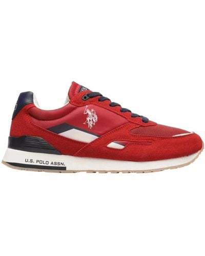 U.S. POLO ASSN. Trainers - Red