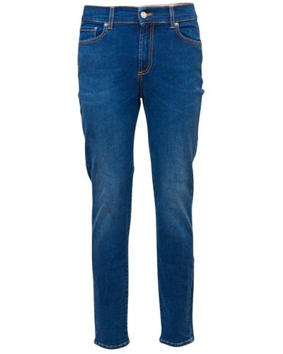Roy Rogers Cate high denim jeans - Azul