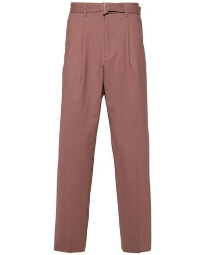 Altea Trousers > slim-fit trousers - Rouge
