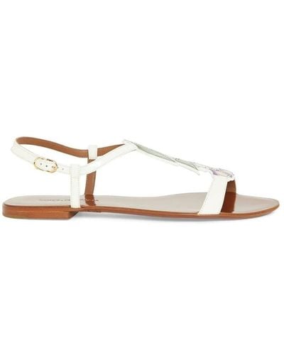 Dolce & Gabbana Flat sandals - Natur