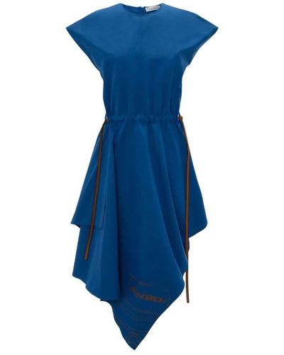 JW Anderson Midi dresses - Blau
