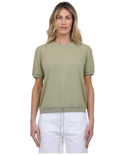 Gran Sasso Kurzarm rundhals t-shirt - Grün
