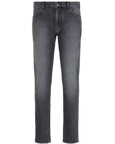 Emporio Armani Slim-Fit Jeans - Grey