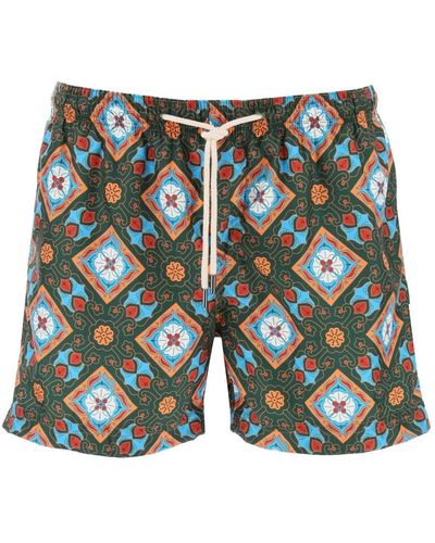 Peninsula Bermuda-shorts im mediterranen stil - Blau