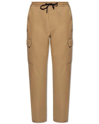 Yves Salomon Trousers > straight trousers - Neutre