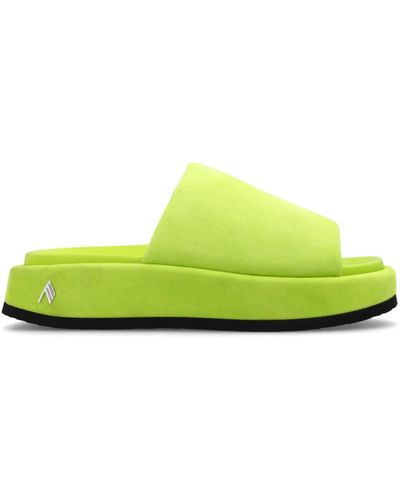 The Attico Shoes > flip flops & sliders > sliders - Vert