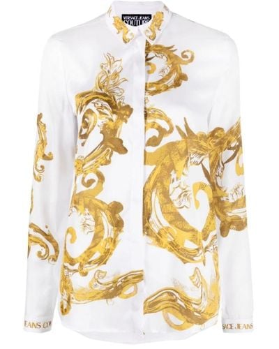 Versace Jeans Couture Shirts - Metálico