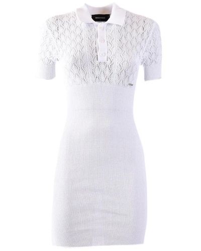 DSquared² Short Dresses - White