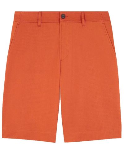 Maison Kitsuné Shorts > casual shorts - Orange