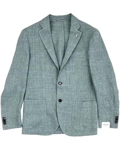 L.B.M. 1911 Klassischer blazer für männer - Blau