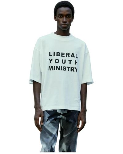 Liberal Youth Ministry Baumwoll logo print t-shirt - Grün