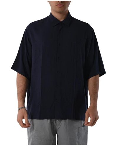 Armani Exchange Short Sleeve Shirts - Black