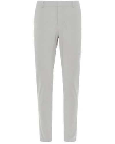 DUNO Slim-Fit Trousers - Grey