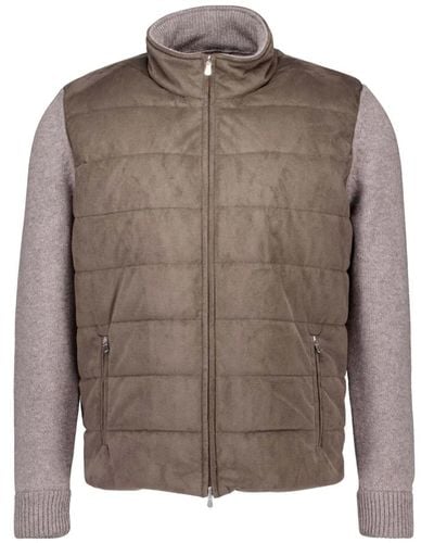 Gran Sasso Jas grijs giacca elegante - Marrone