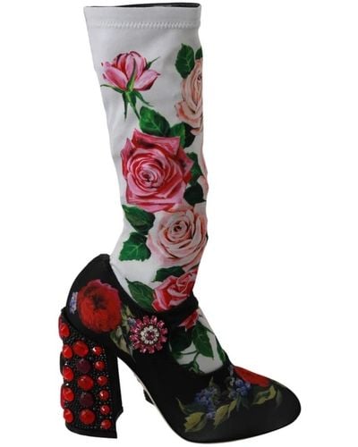 Dolce & Gabbana Shoes > boots > heeled boots - Multicolore