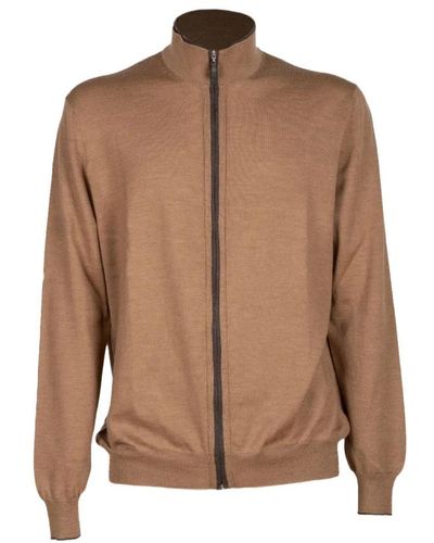 Gran Sasso Sweatshirts & hoodies > zip-throughs - Marron