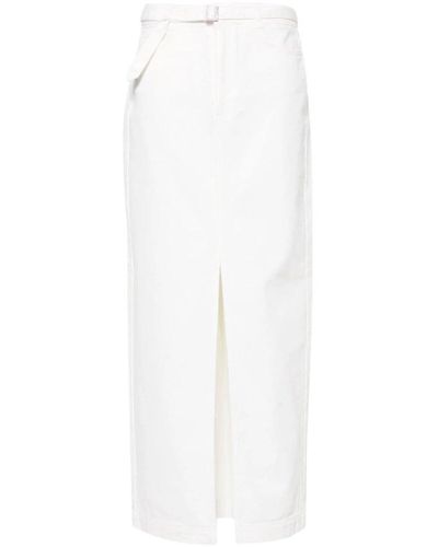 Blugirl Blumarine Denim Skirts - White