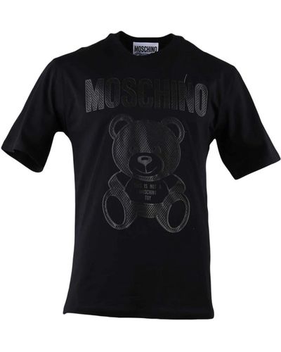 Moschino Kurzarm casual t-shirt - Schwarz