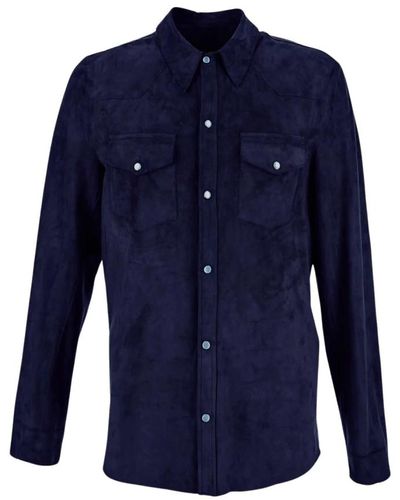 Salvatore Santoro Shirts > casual shirts - Bleu
