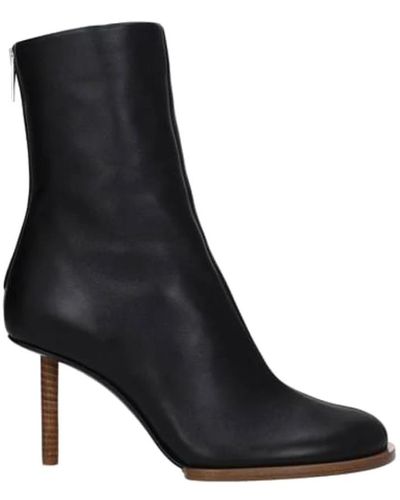 Jacquemus Heeled Boots - Black