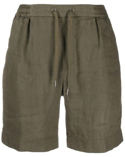 Ralph Lauren Marrone casual flat front shorts - Verde