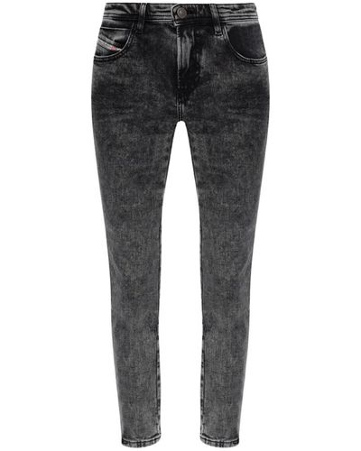 DIESEL '2015 Babhila L.30' skinny fit jeans - Schwarz