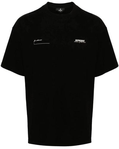 Represent Club patron schwarz jersey t-shirt